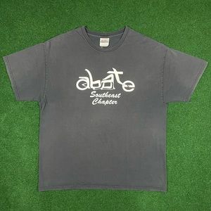 Vintage Y2K 2000 Abate Southeast Chapter Biker T-Shirt